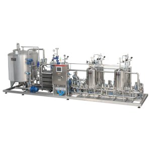 Set for microfiltration of juices, drinks, soft drinks