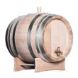 Oak wine, whisky barrel 30 liters, brass tap