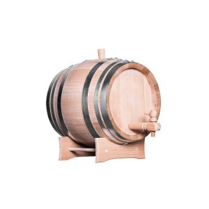 Oak wine, whisky barrel 15 liters, wooden tap