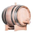 Oak wine, whisky barrel 15 liters, wooden tap
