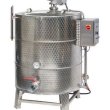 Mash tun, electrically heated, with heating jacket