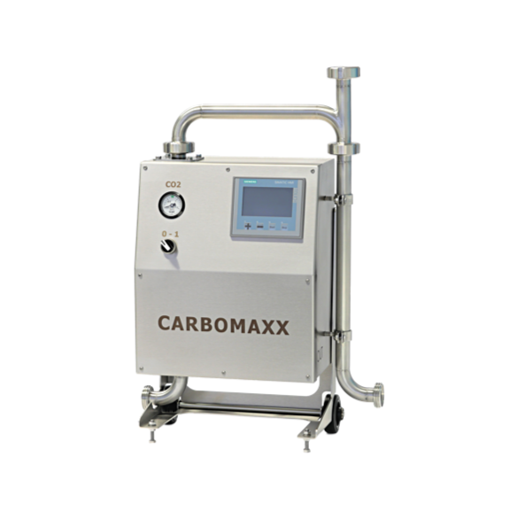 Inline carbonizer Carbomaxx for wine, beer cider