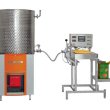Pasteurizer with a module for filling Bag in Box bags