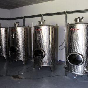 Wine cellar, Lower Silesia, 10 tanks cooling system, July 2020