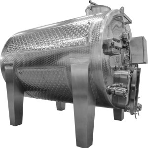 Horizontal mash fermenter, WINEFICATOR