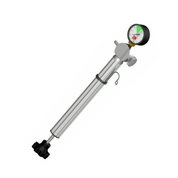 Pump for pneumatic seals of fermentation tanks.