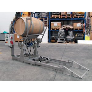 Semi-automatic barrel cleaner: Oporto 225-500 L model