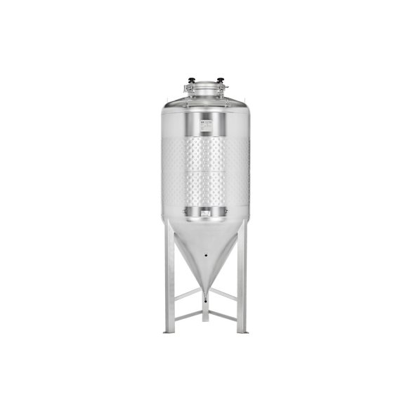 Conical pressure tank for beer, cider, lightly sparkling wines, 2.5 bar