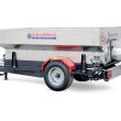 Trailer for harvesting, transporting and unloading grapesTrailer for harvesting, transporting and unloading grapes