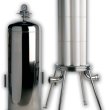 Candle filter housing made of AISI 316