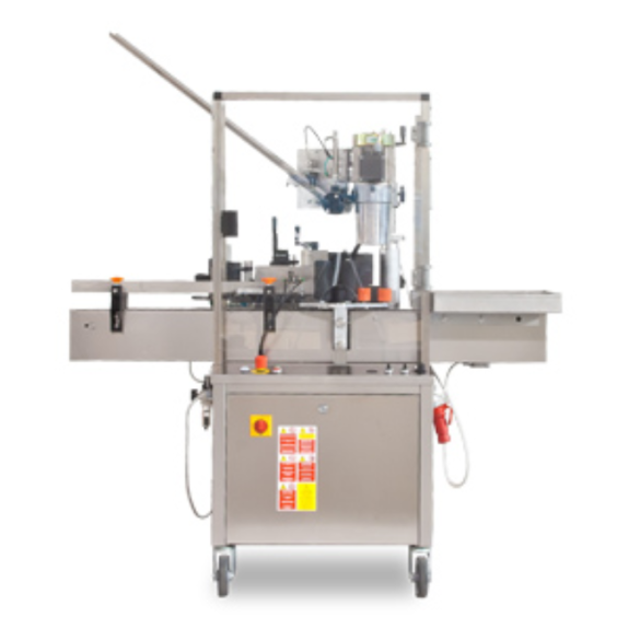 Automatic labeling machine for wine bottles 1000 b/h