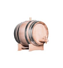 Oak wine, whisky barrel 20 liters, wooden tap