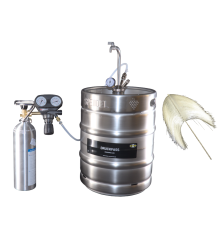 Pressure tank for carbonating cider or other beverages, 50 liters (kit)