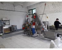Tłocznia soków Voran GmbH o wydajności 300 kg / h, Lipiec 2019, Litwa, Troki