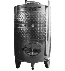 Fermentation tanks with two cooling jackets