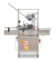 Automatic labeling machine for wine bottles  up to 1000 b / h